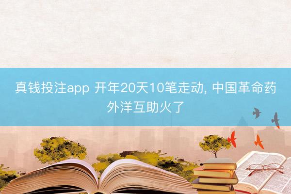 真钱投注app 开年20天10笔走动, 中国革命药外洋互助火了