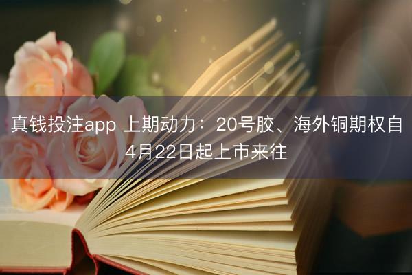 真钱投注app 上期动力：20号胶、海外铜期权自4月22日起上市来往